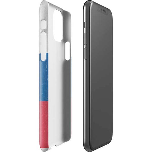 Slovakia Flag Distressed iPhone 11 Pro Lite Case
